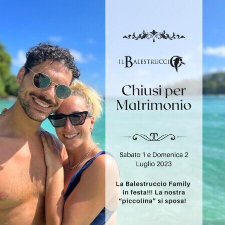 Balestruccio in festa Chiusi per matrimonio