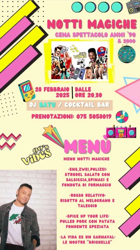 Notti magiche al Balestruccio venerdi 28 Febbraio Notti Magiche
