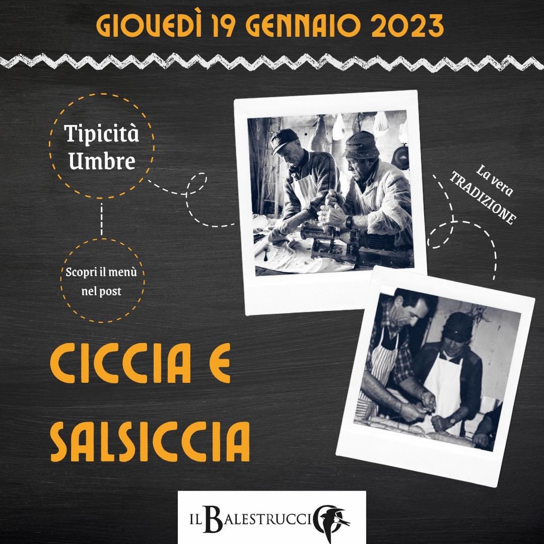 Il Balestruccio Eventi: Ciccia e Salsiccia Il Balestruccio Eventi: Ciccia e Salsiccia