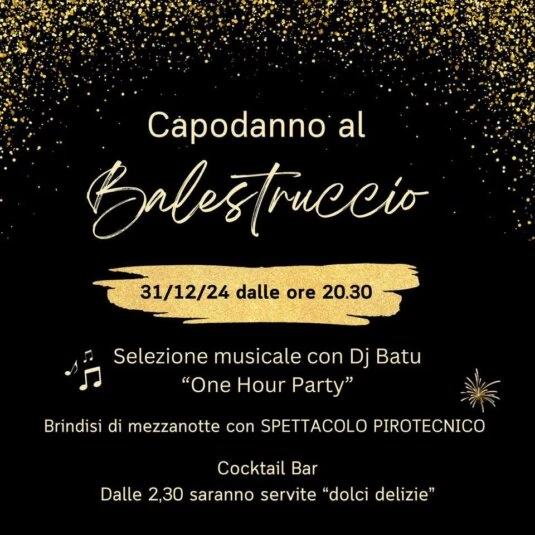 Capodanno al Balestruccio 2025 Capodanno al Balestruccio 2025